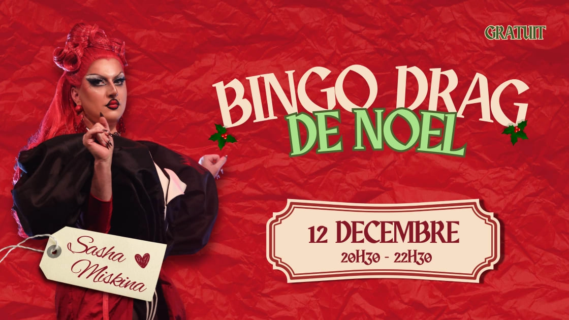 Bingo Drag De Noël Avec Sasha Miskina
