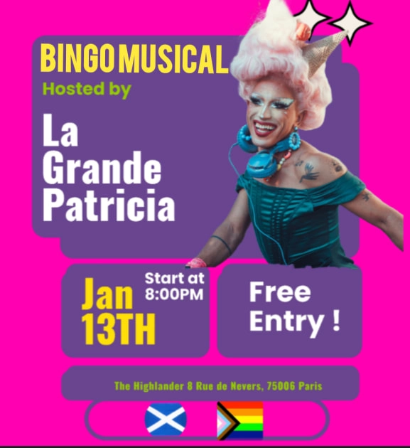 Bingo Musical - Highlander Pub