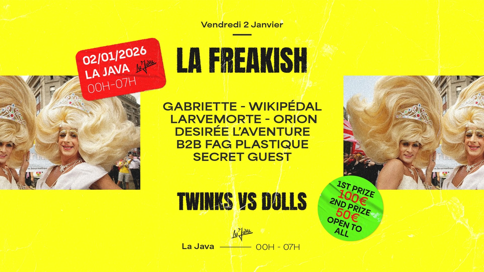 La Freakish : Twinks Vs. Dolls 