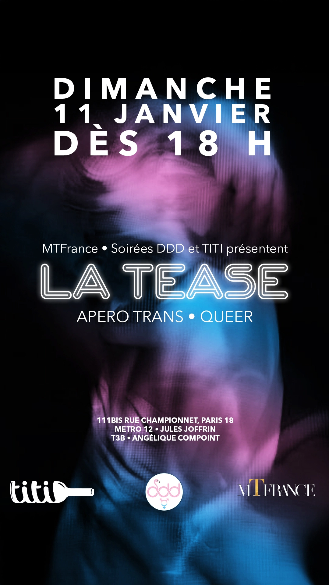 La TEASE  2&egrave;me &eacute;dition  L'ap&eacute;ro des copines 