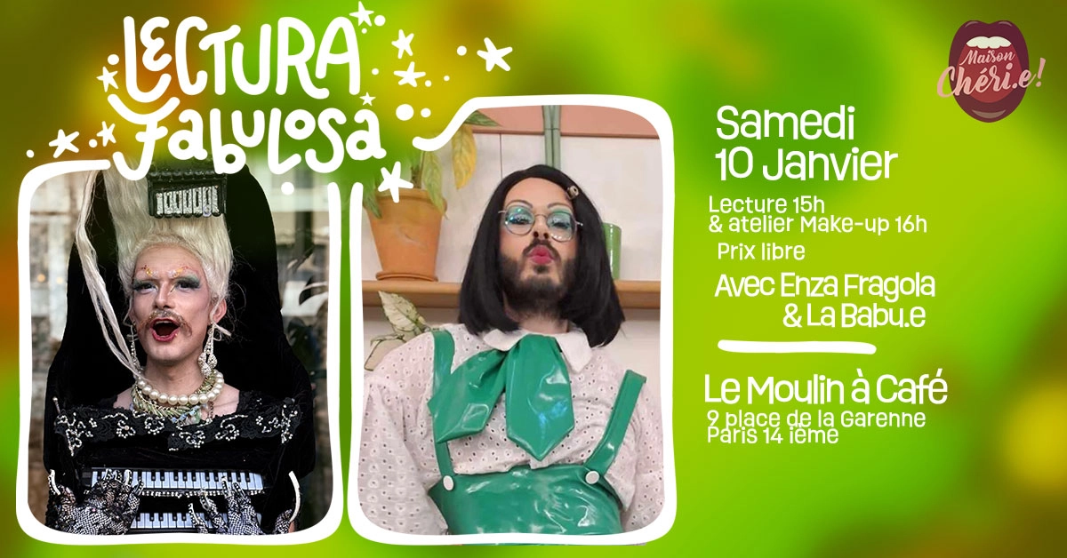 Lectura Fabulosa au Moulin &agrave; Caf&eacute;