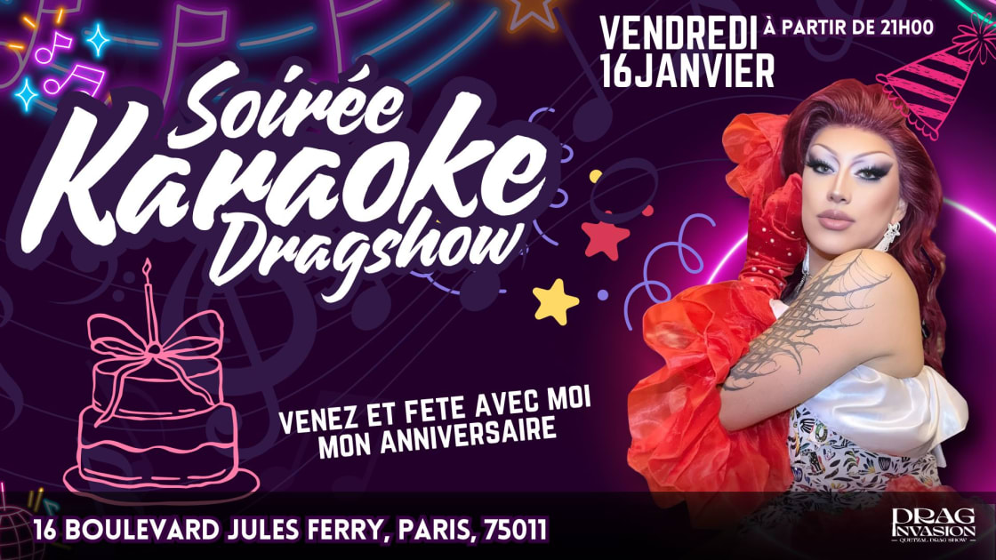 Lip Sync, Sing & Slay – Drag Karaoke & Show