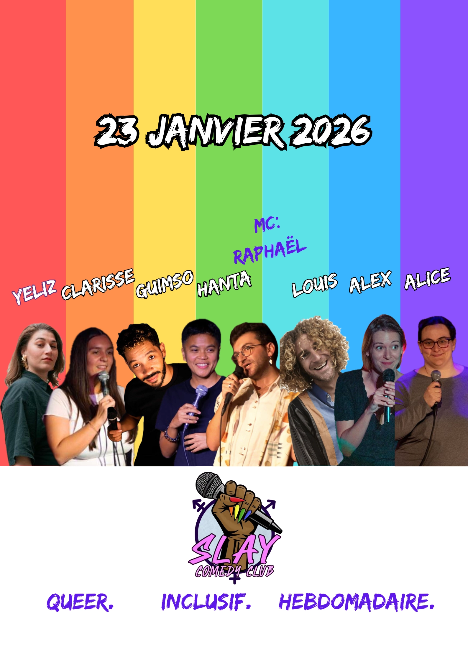 Stand up queer et inclusif 