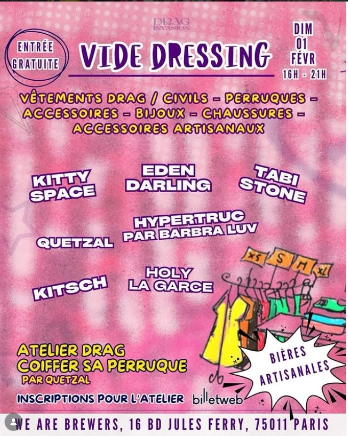 ✨ VIDE DRESSING DRAG ✨