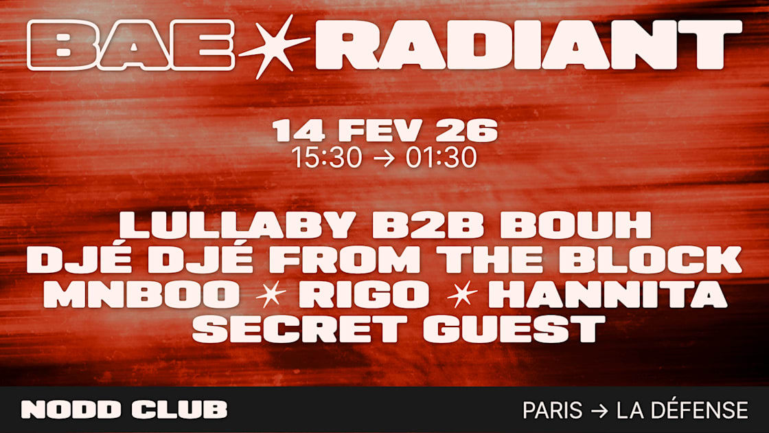 Bae Radiant X Nodd Club (Day Party By Bae Party)