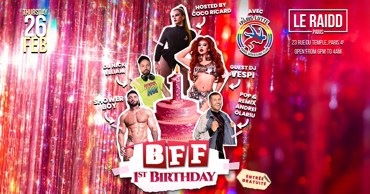 Bff - 1st Birthday W/ Vespi