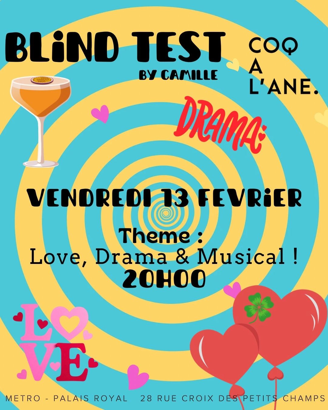 Blind Test Queer - Love, Drama & Musical