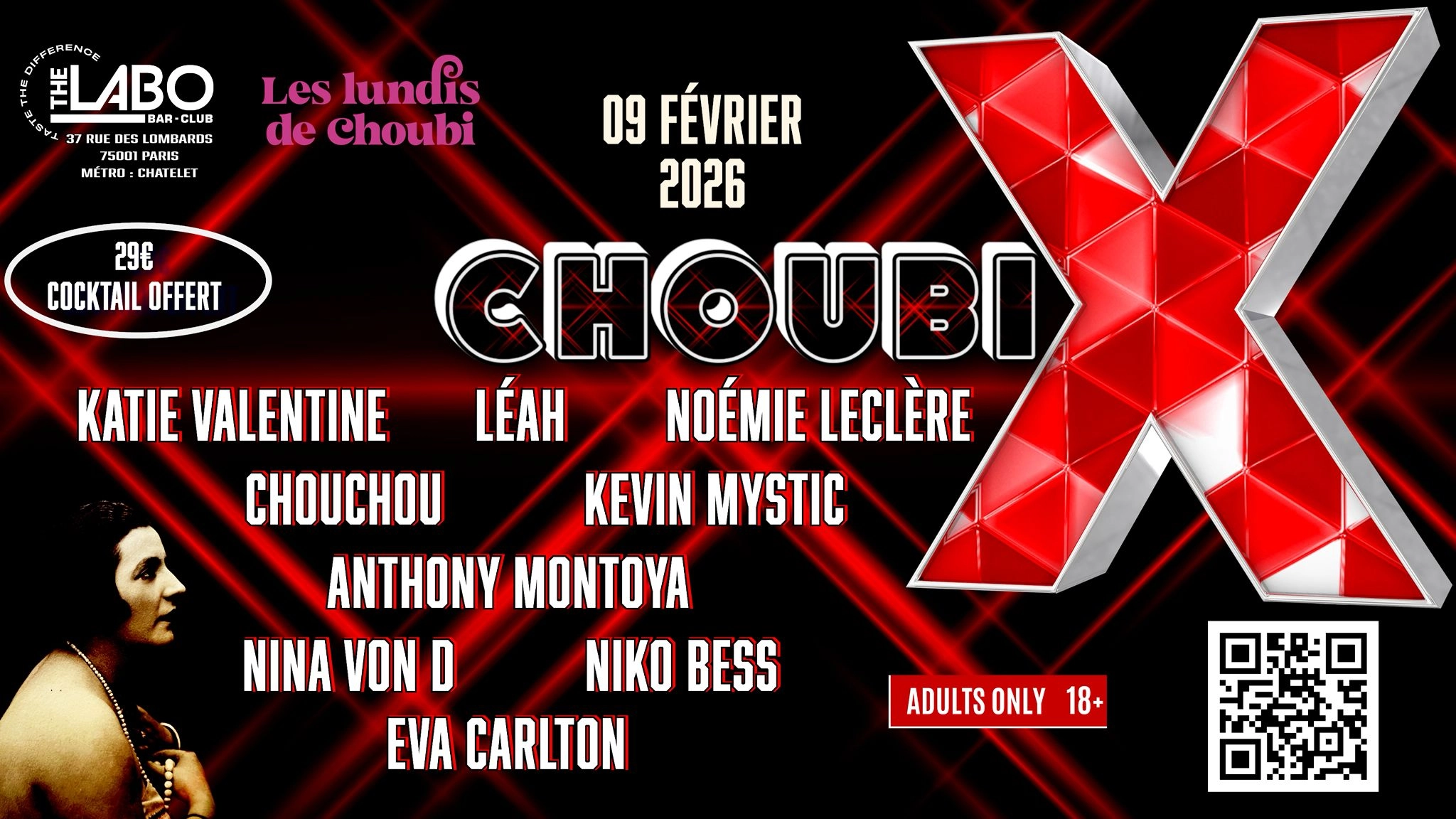 CHOUBI'X - Les Lundis de Choubi - F&eacute;vrier 2026