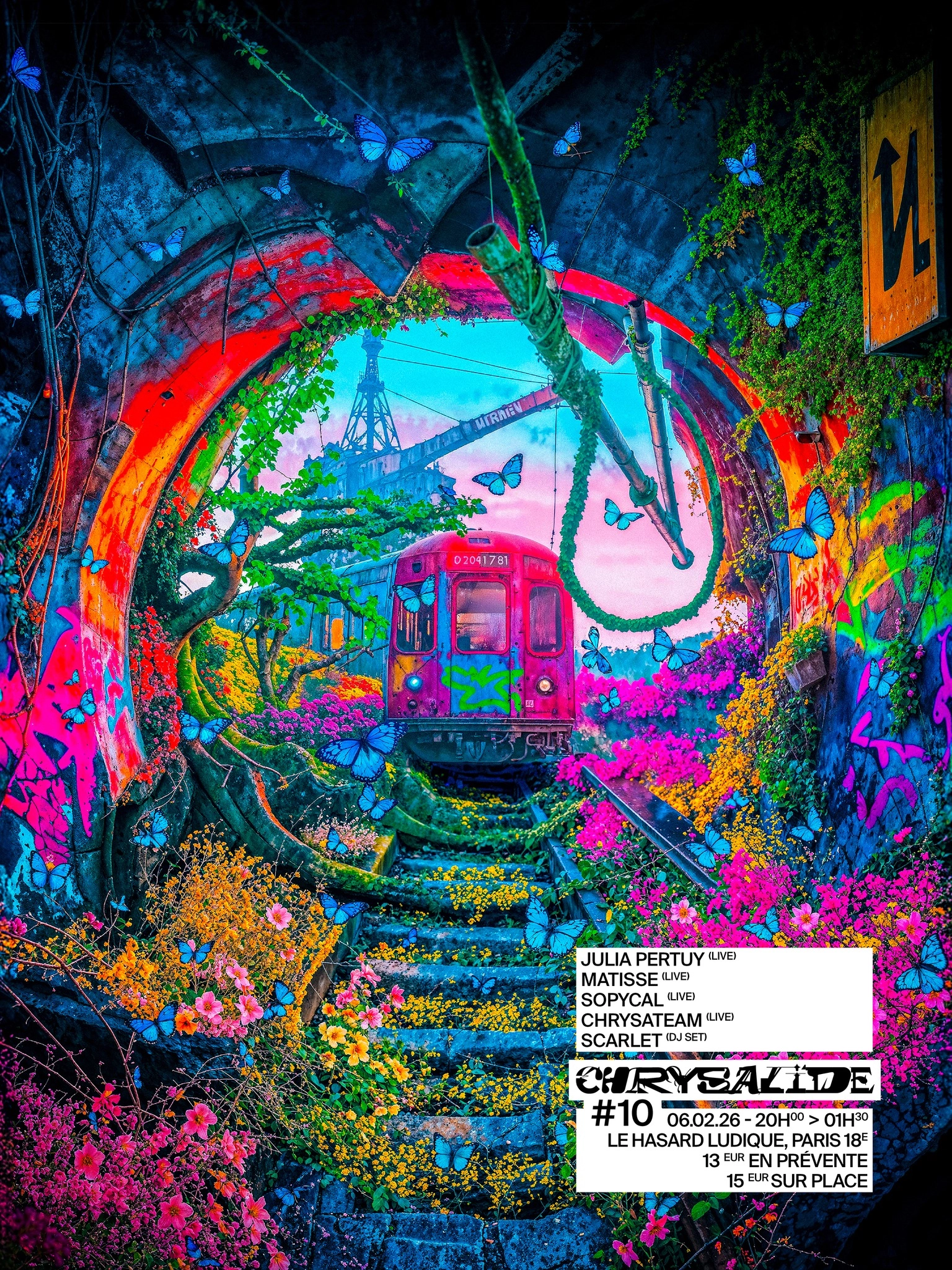 CHRYSALIDE #10 (Julia Pertuy, Matisse, Sopycal, Chrysateam, Scarlet)