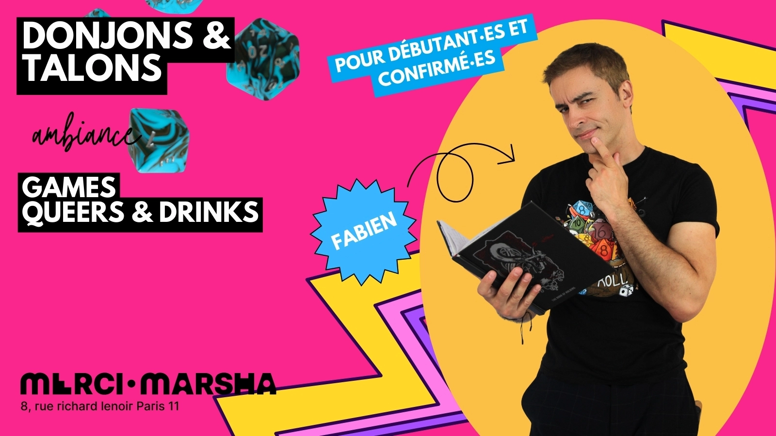 DONJONS & TALONS AU MERCI⸱MARSHA !