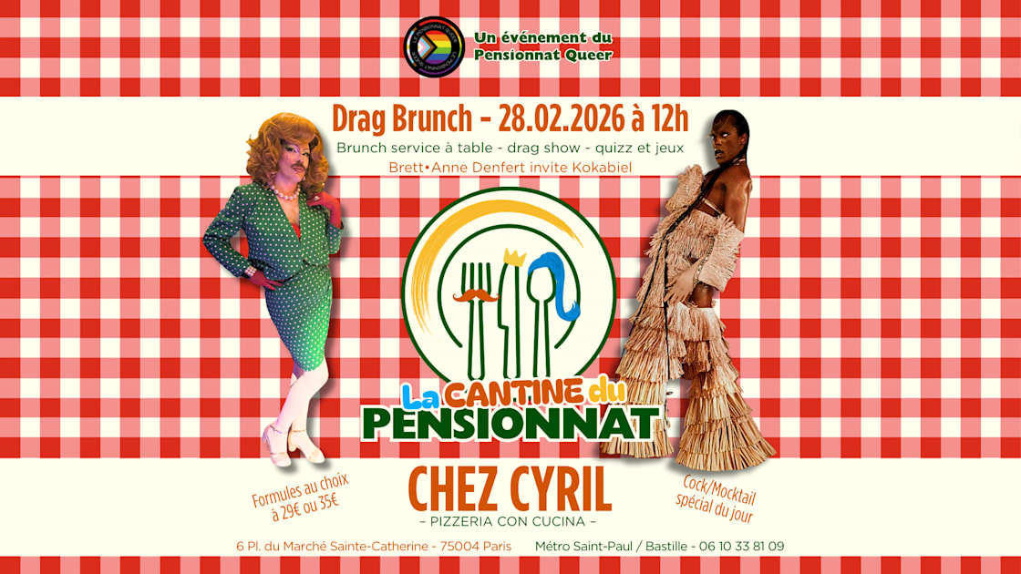 Drag Brunch Chez Cyril