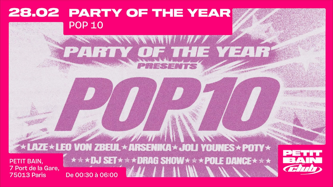 Party Of The Year : Pop 10