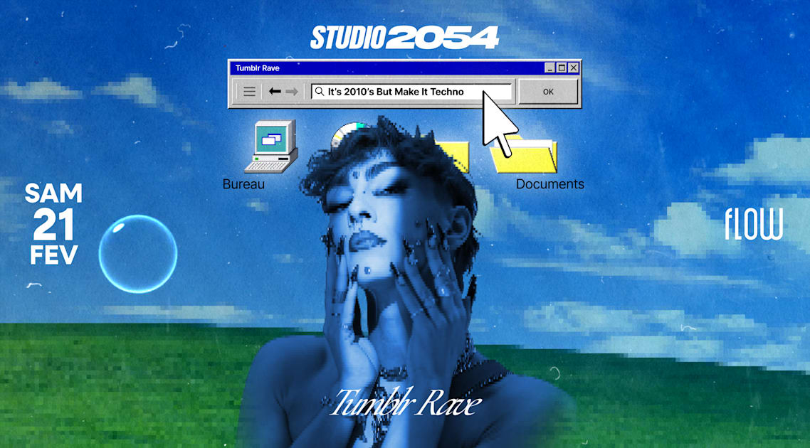 Studio 2054 : Tumblr Rave – It’S 2010’S But Make It Techno