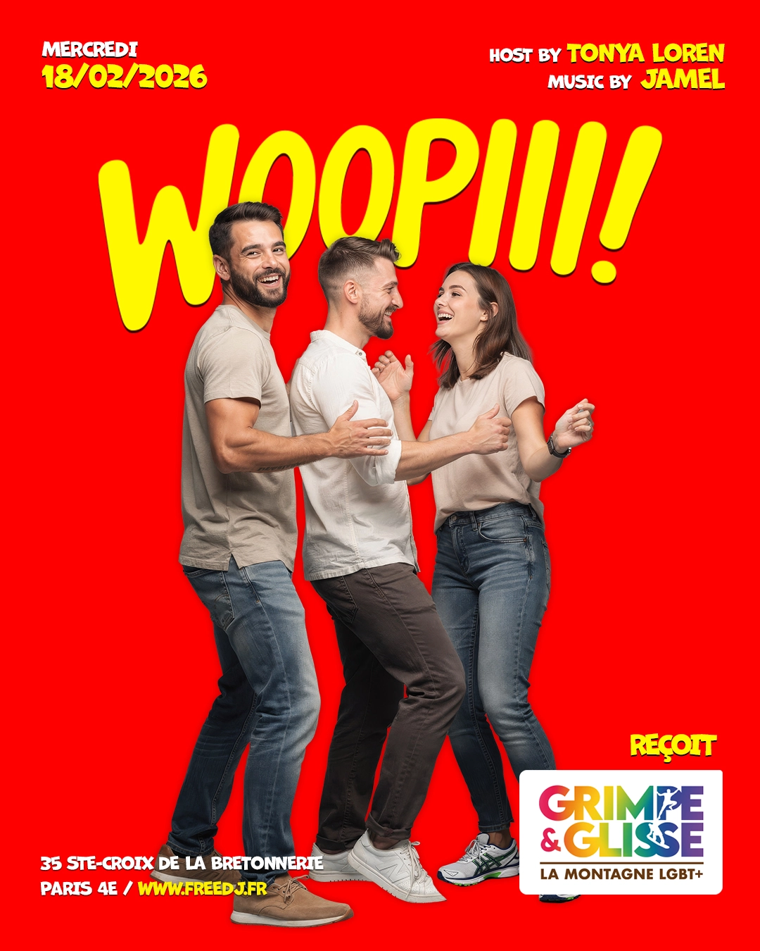 Woopiii re&ccedil;oit Grimpe & Glisse