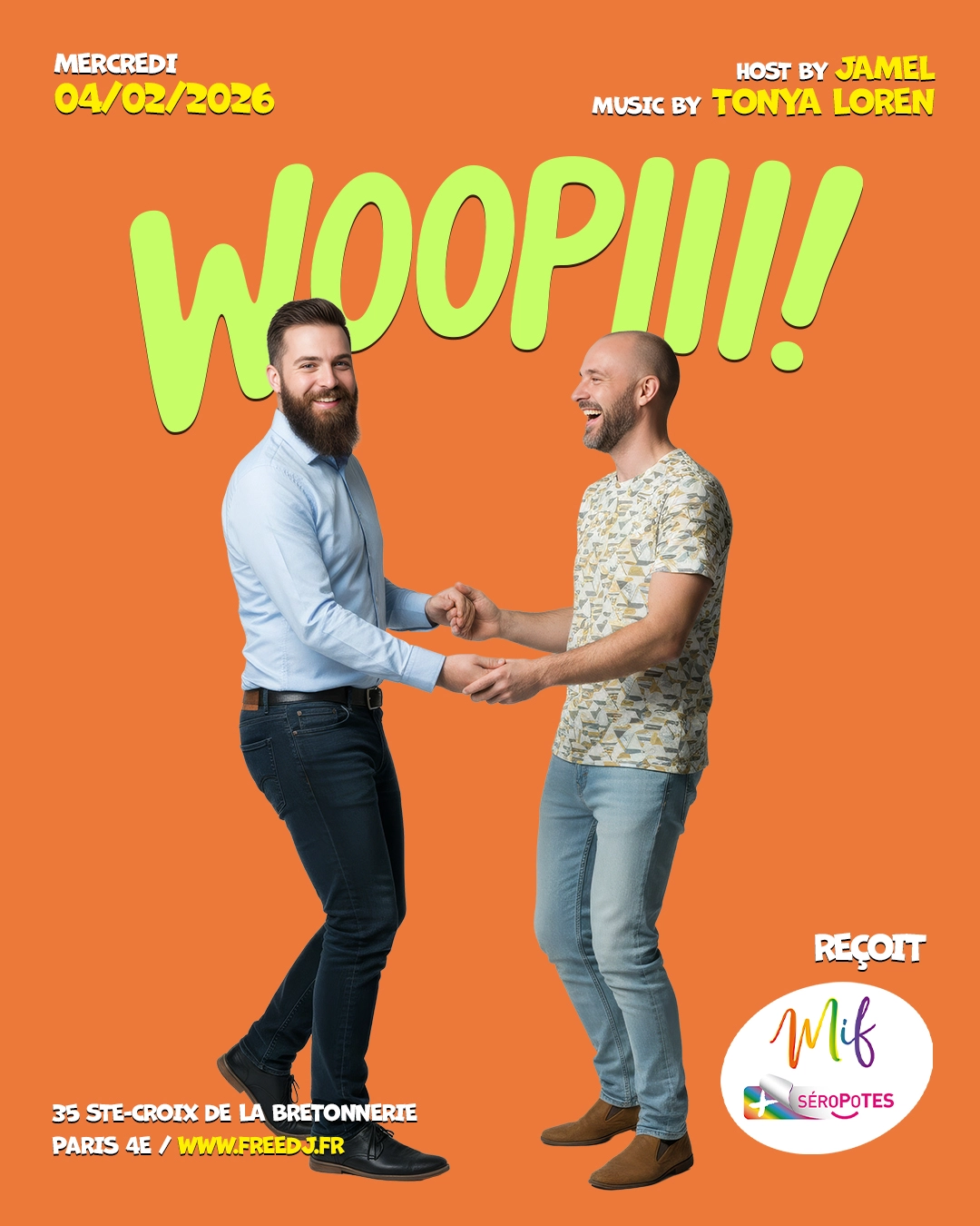 Woopiii reçoit MIF & Séropotes