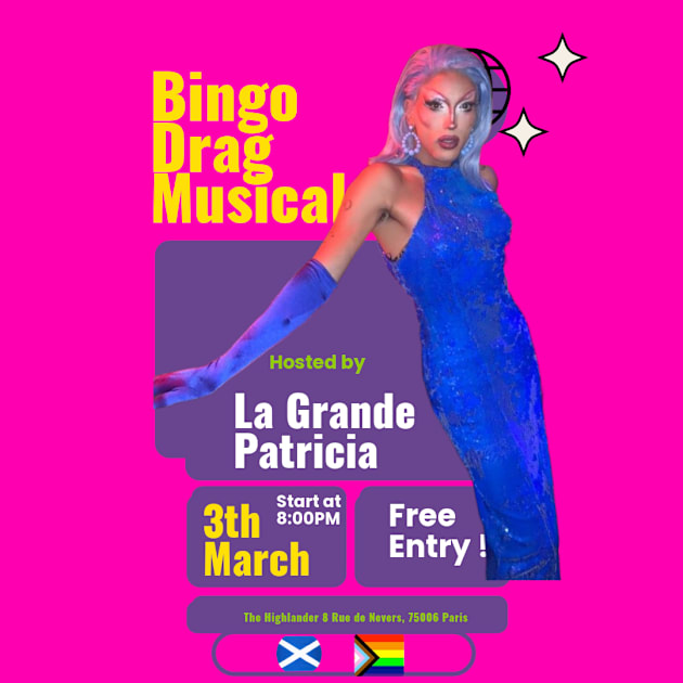 Bingo Drag Musical - Highlander Pub
