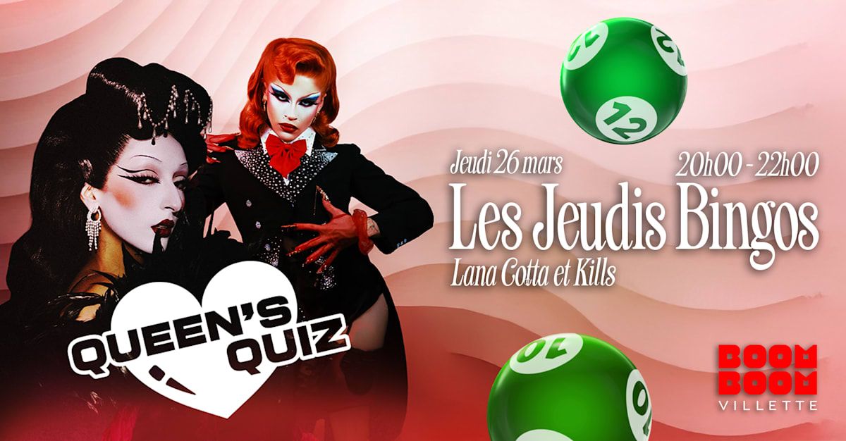 Bingo Drag : Rose (Rose & Punani) & Alexis Zago