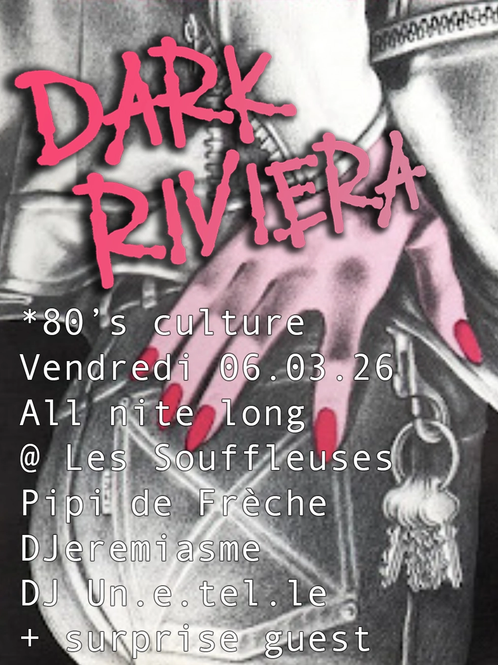DARK RIVIERA - 80's culture