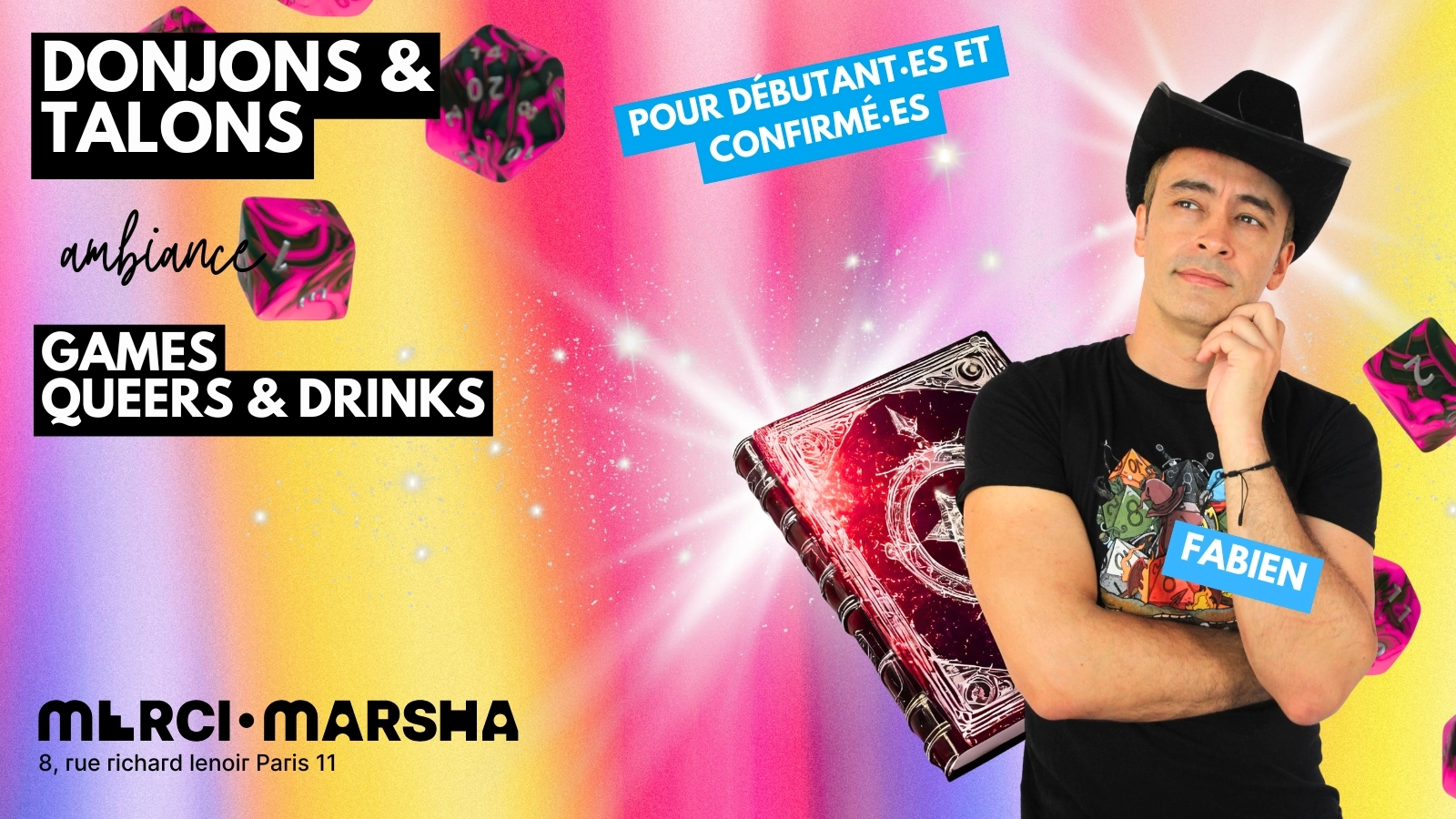 DONJONS & TALONS AU MERCI⸱MARSHA !