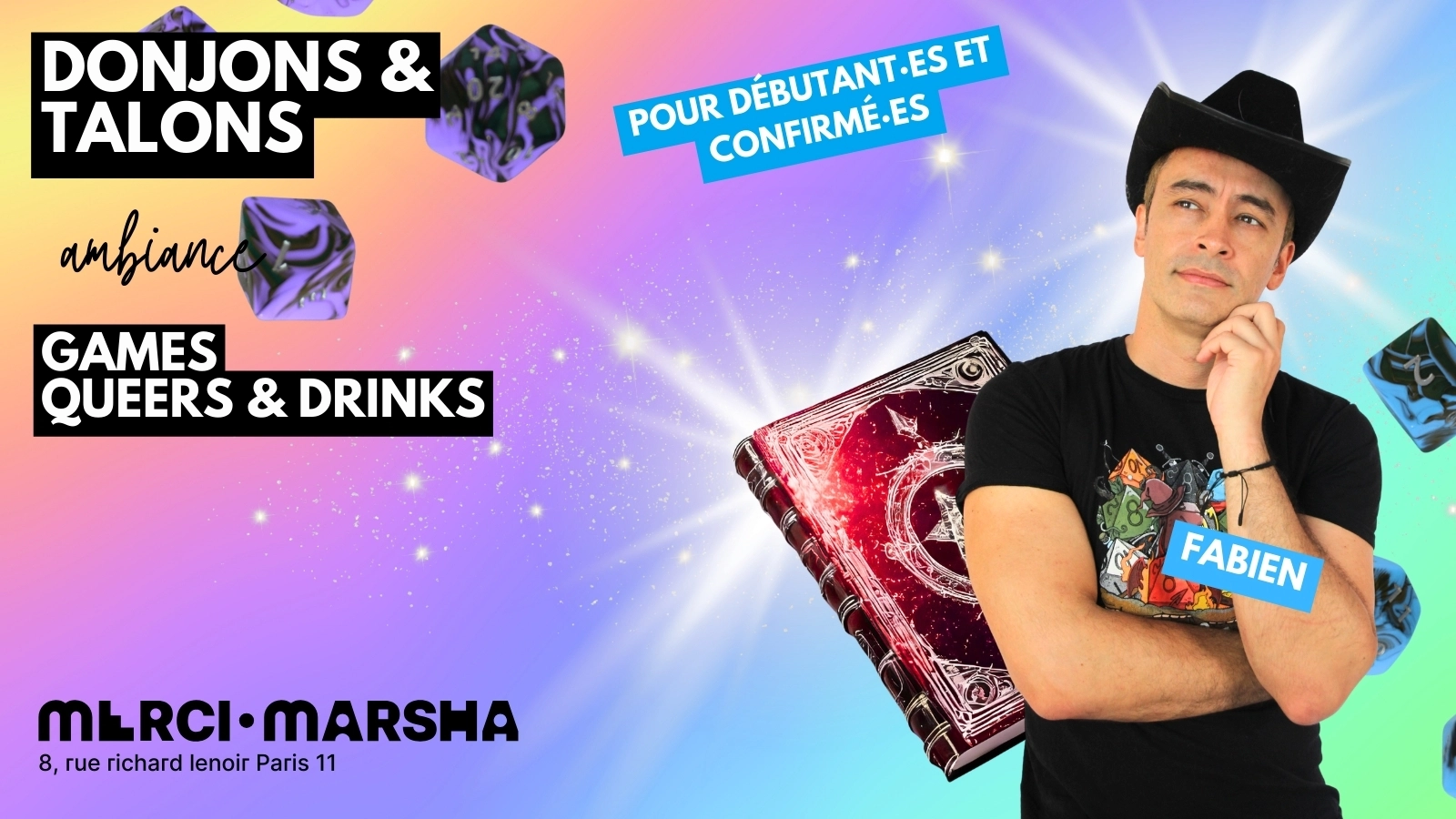 DONJONS & TALONS AU MERCI⸱MARSHA !