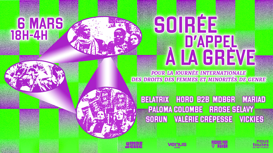L'appel &Agrave; La Gr&egrave;ve #Noustoutes Idf !