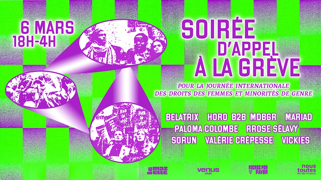 L'appel À La Grève #Noustoutes Idf !