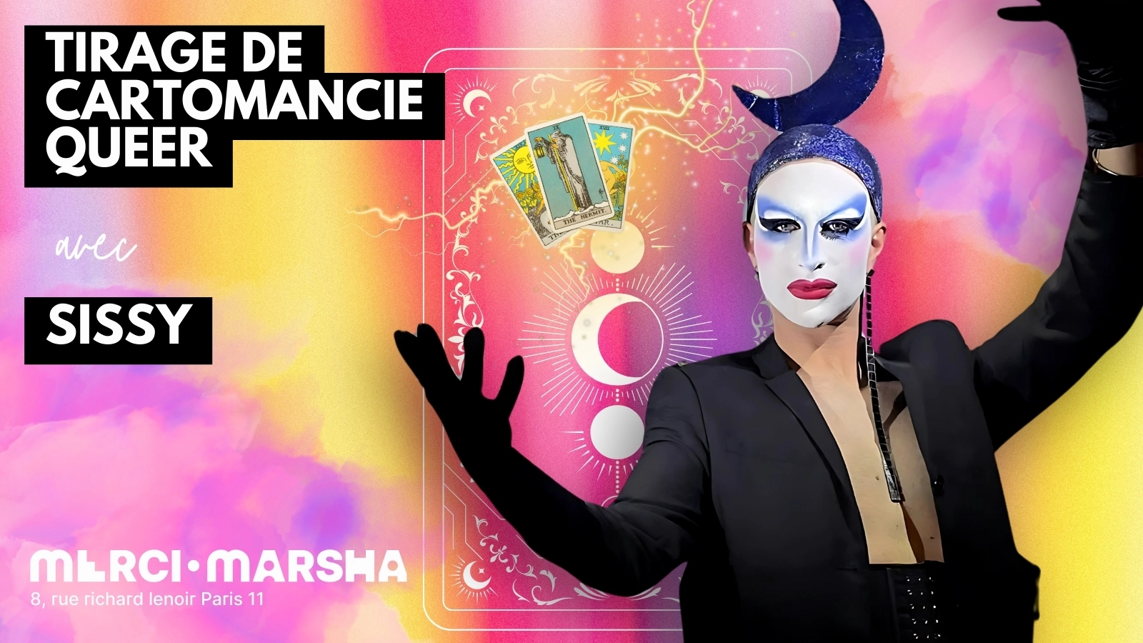 La CartomanSissy ! Tirage de Cartomancie Queer !