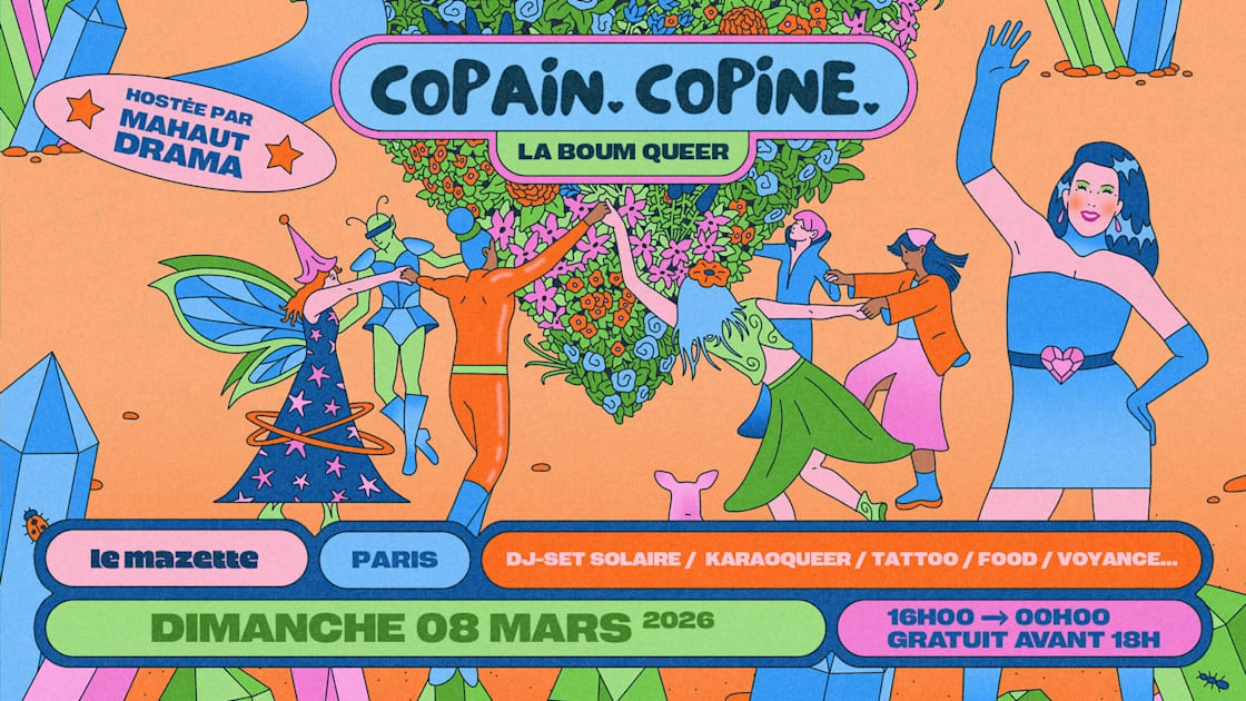 La Copain-Copine - La Boum Queer Avec Mahaut Drama !