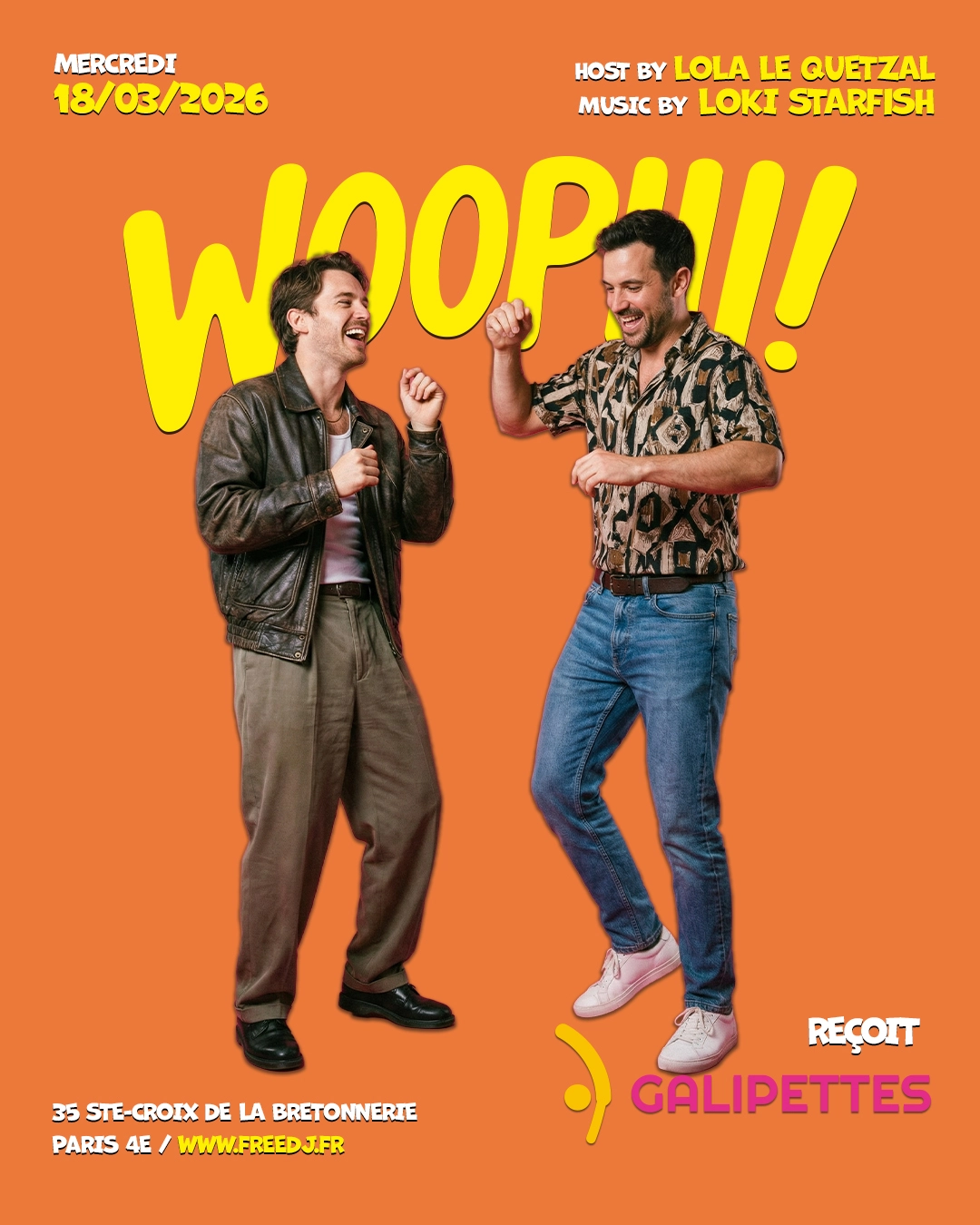 Woopiii reçoit Galipettes