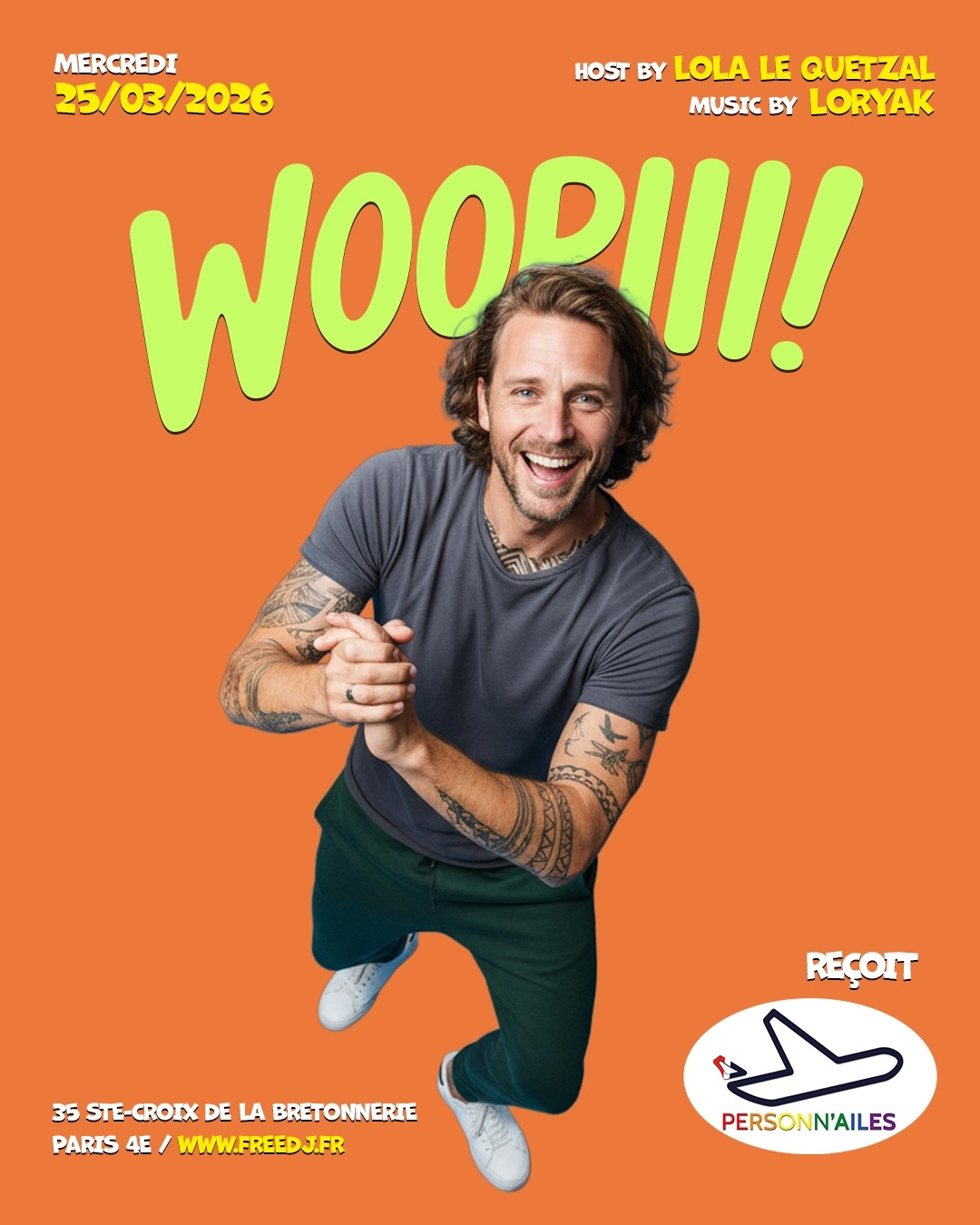 Woopiii re&ccedil;oit Personn'ailes