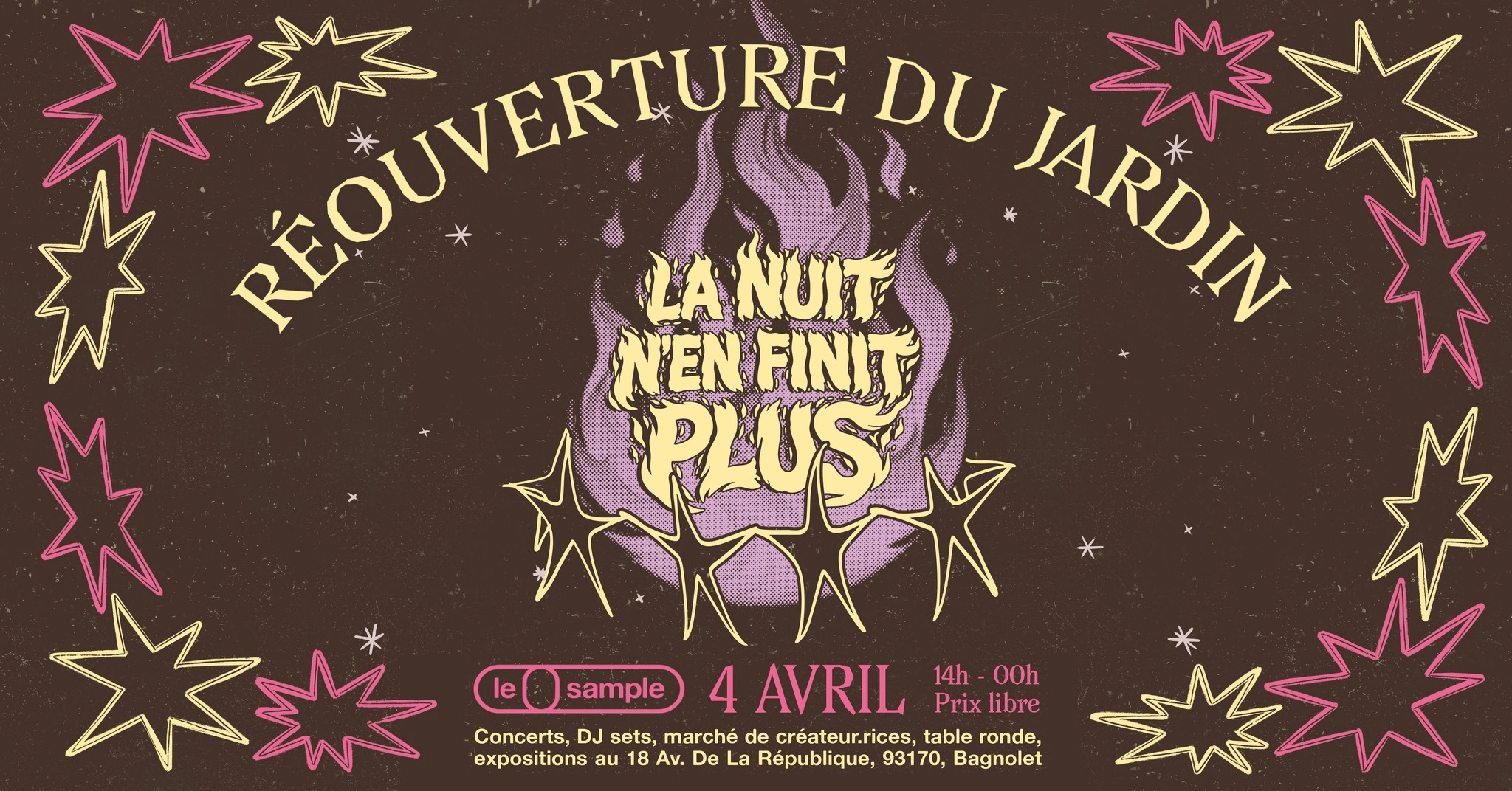 𝓛𝓪 𝓷𝓾𝓲𝓽 𝓷'𝓮𝓷 𝓯𝓲𝓷𝓲𝓽 𝓹𝓵𝓾𝓼 - Ouverture du jardin