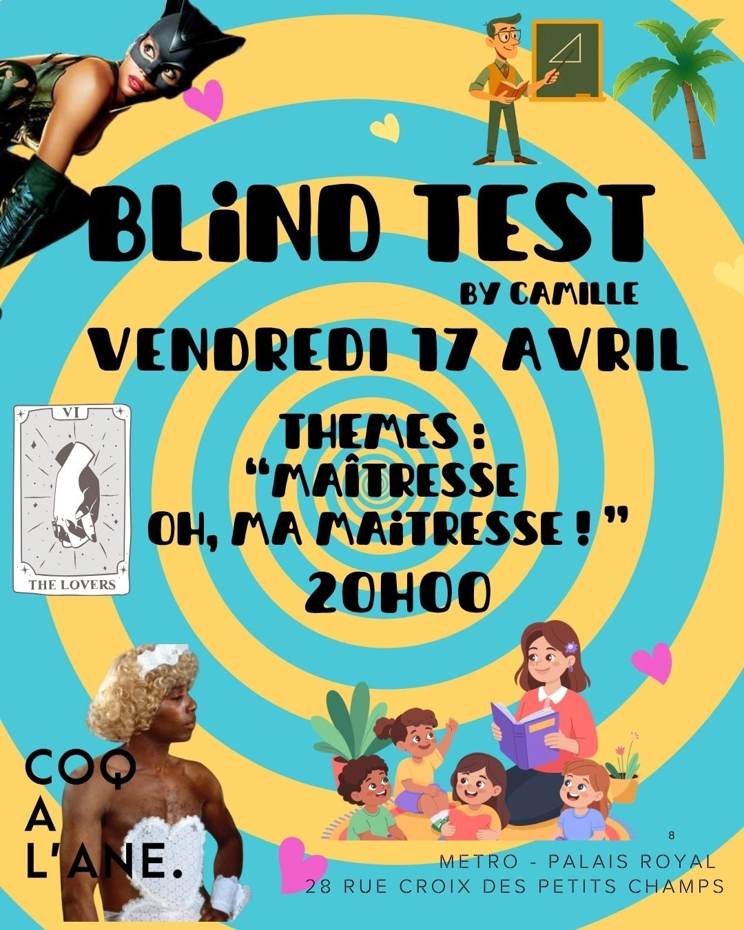 Blind Test Queer - Maîtresse oh ma Maîtresse