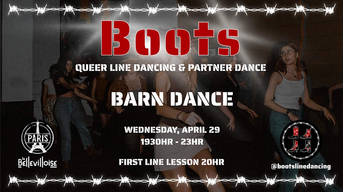 Boots Barn Dance: Queer Line Dance & Partner Dancing | 29.04