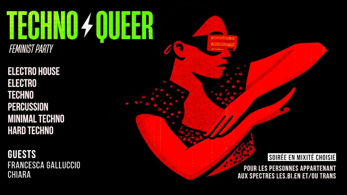 Techno · Queer Féminist Party 24.04