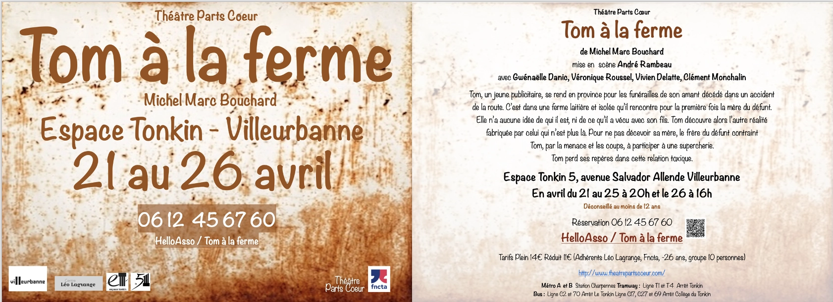 Tom à la ferme de Michel Marc Bouchard