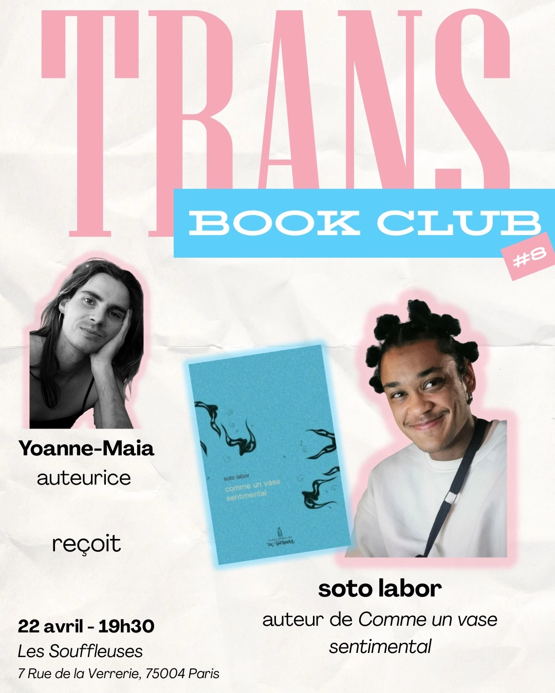 Trans Book Club avec Soto Labor