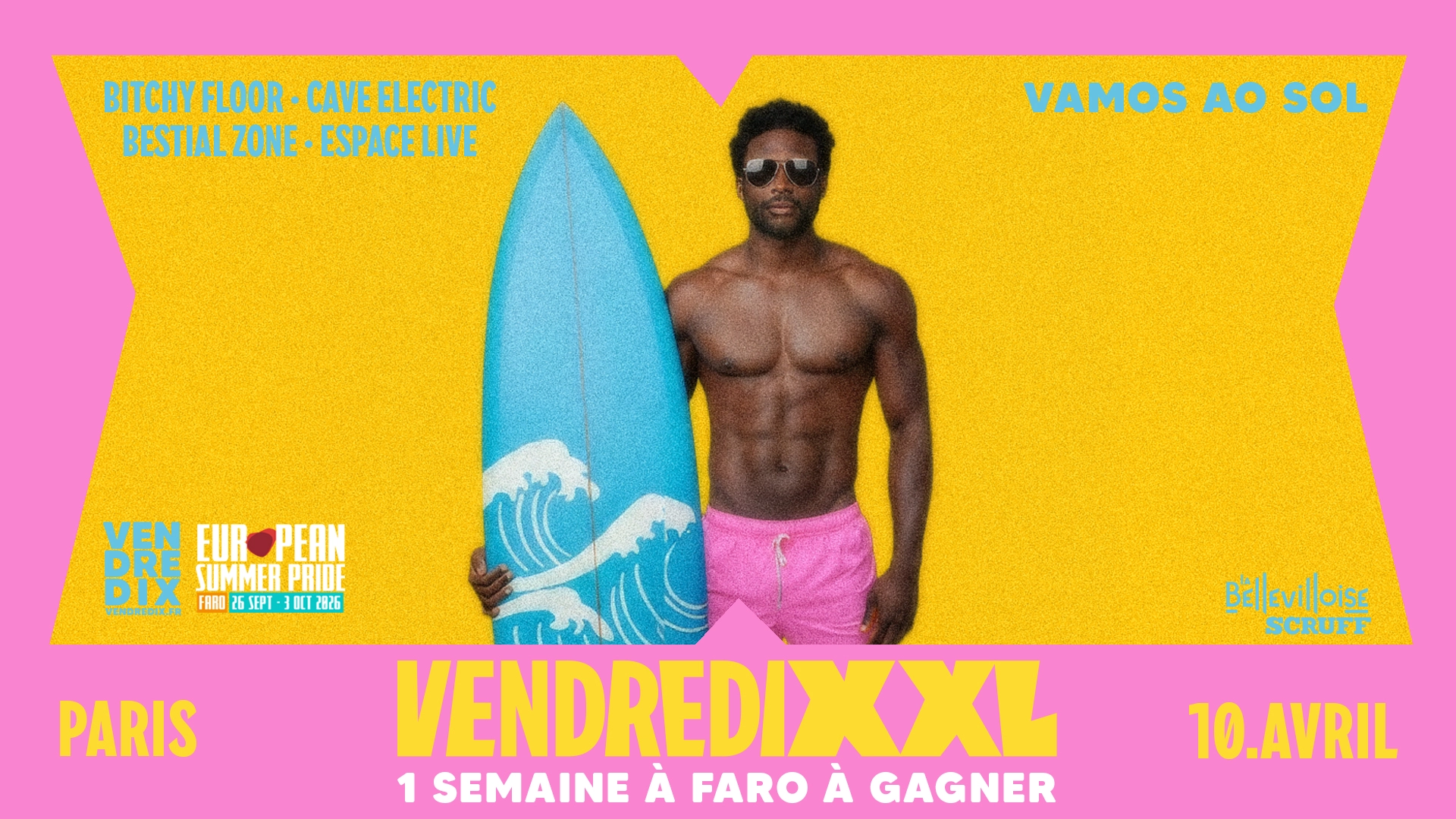 VENDREDIXXL Vamos Ao Sol | 10 AVRIL