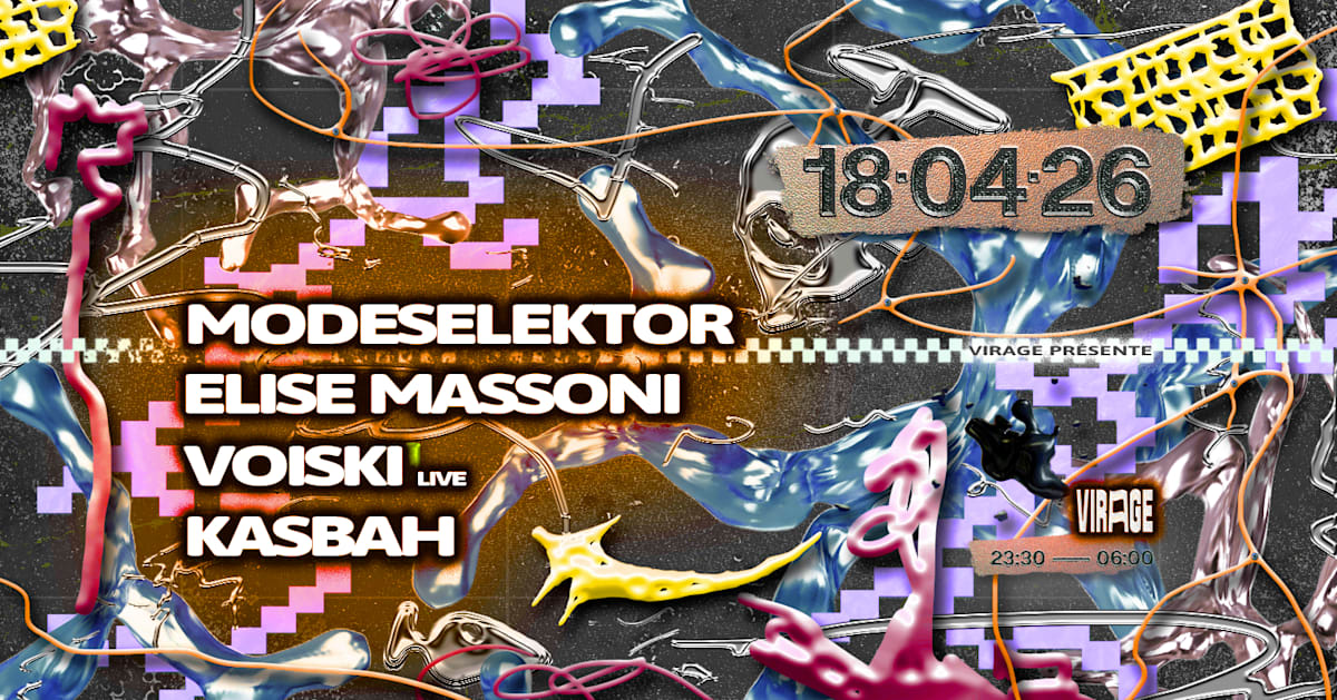Virage Présente : Modeselektor, Elise Massoni, Voiski (Live)