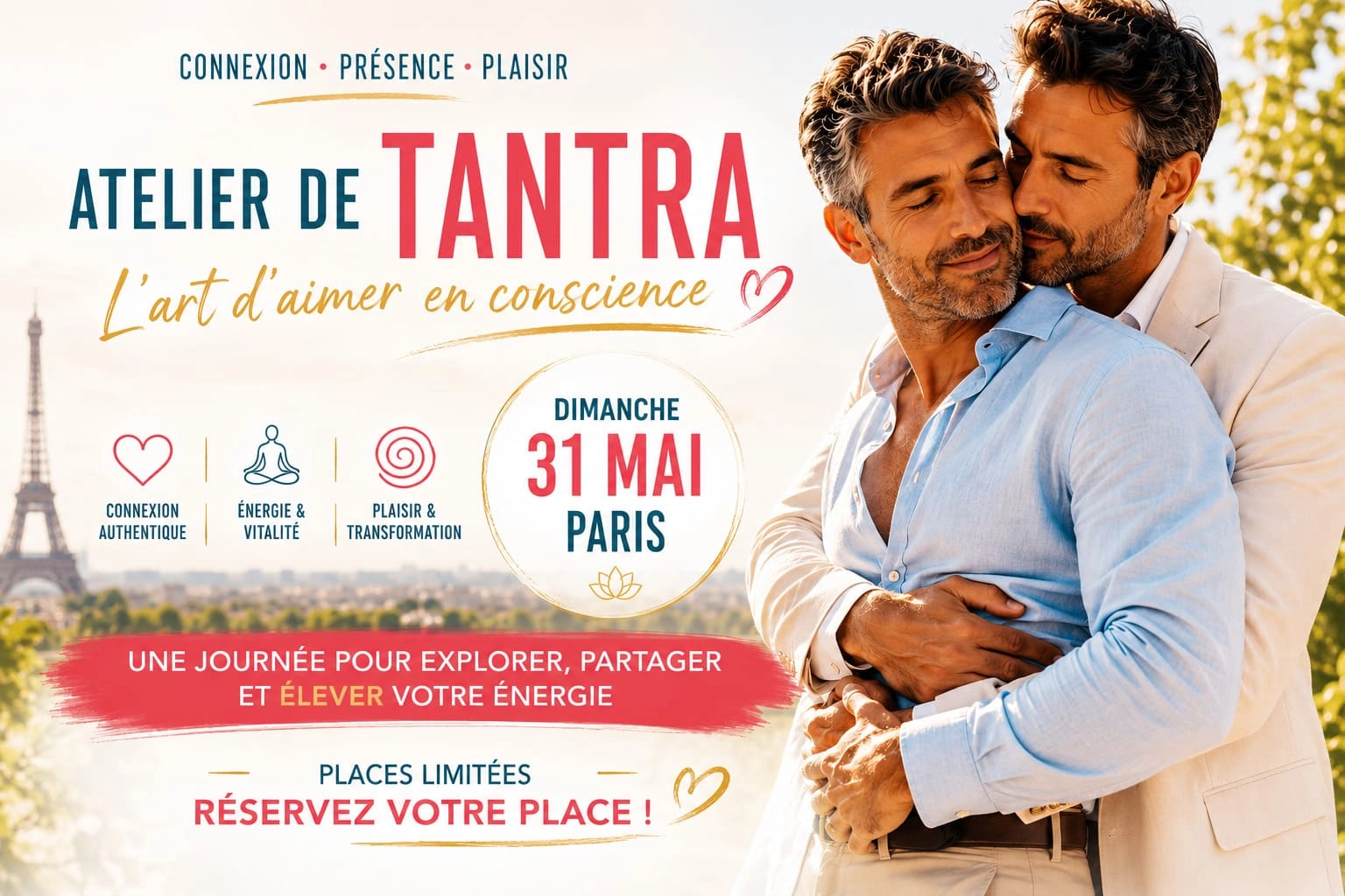Atelier découverte du Tantra entre Hommes
