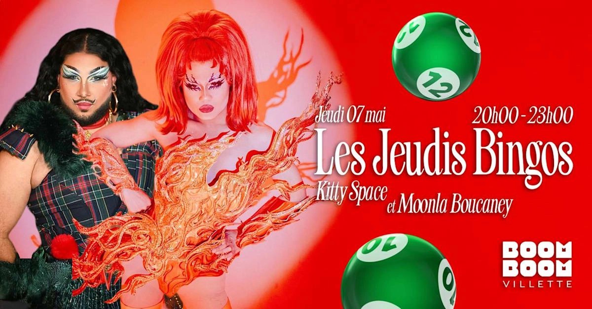 Bingo Drag Avec Kitty Space Et Moonla Boucaney