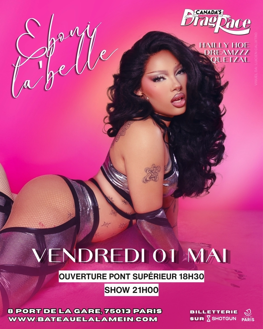 Drag Invasion — AVEC EBONI LA'BELLE DRAG RACE CANADA