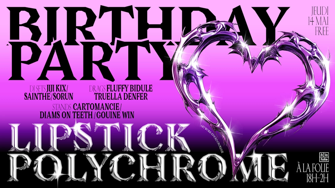 Lipstick Polychrome · Birthday Edition