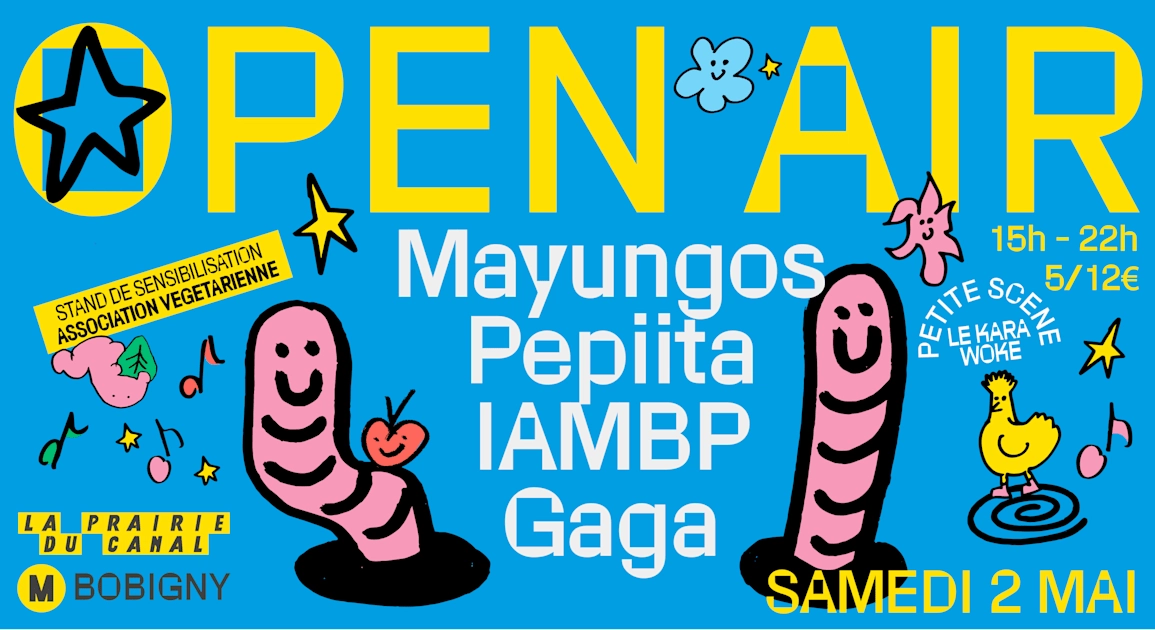 Open Air : Iambp, Pepiita, Gaga, Mayungos