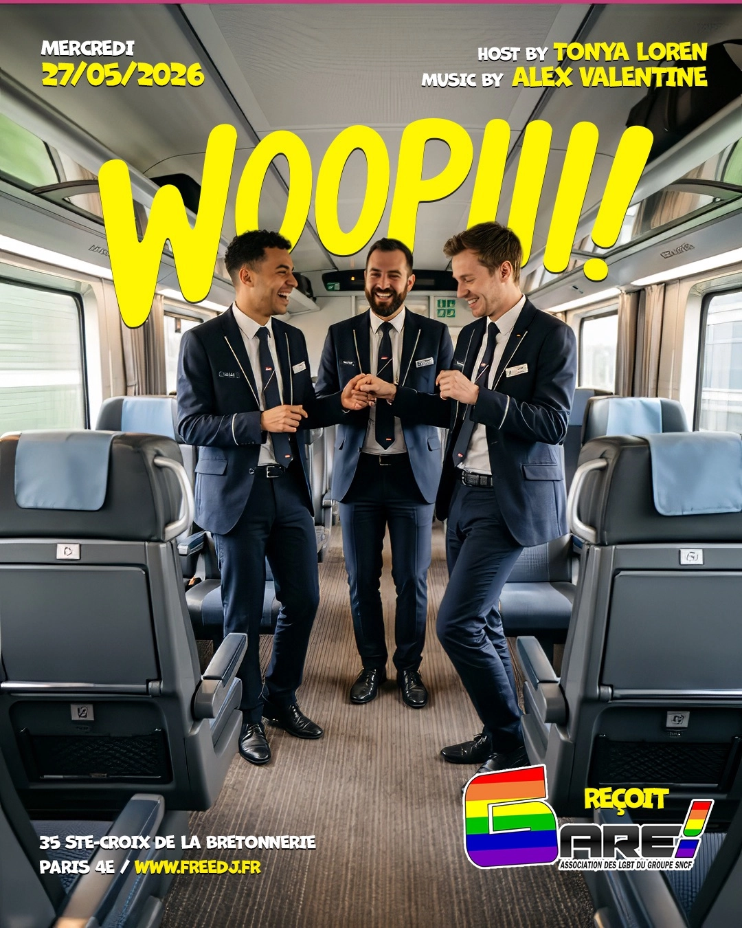 Woopiii reçoit Gare!