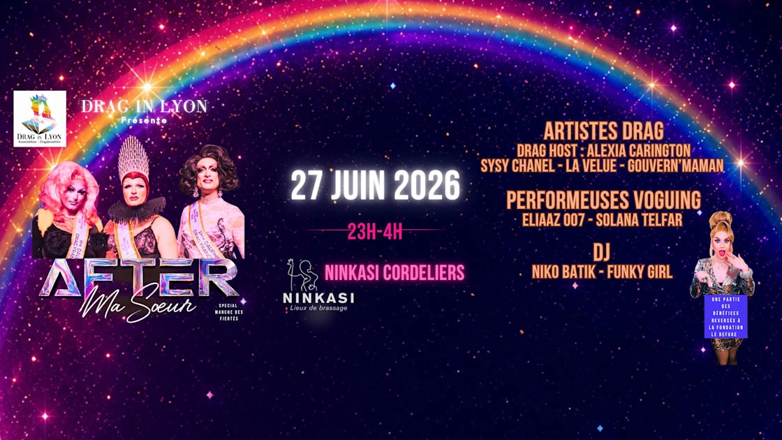 "After Ma Soeur" - Pride Lyon 2026