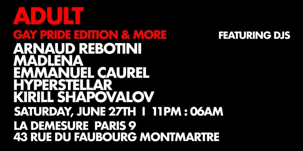 Adult Party / Pride Edition 026