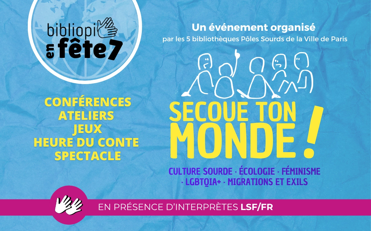 Bibliopi en fête 7 « Secoue ton monde ! »