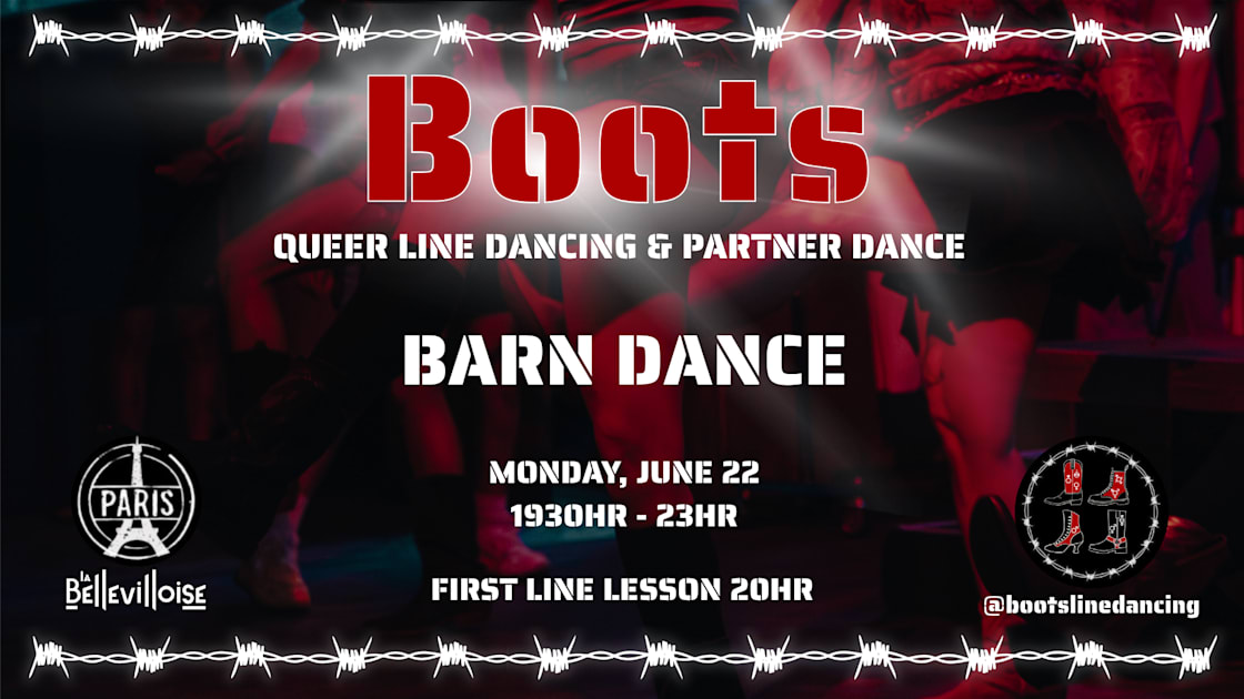 Boots Barn Dance: Queer Line Dance & Partner Dancing | 22.06