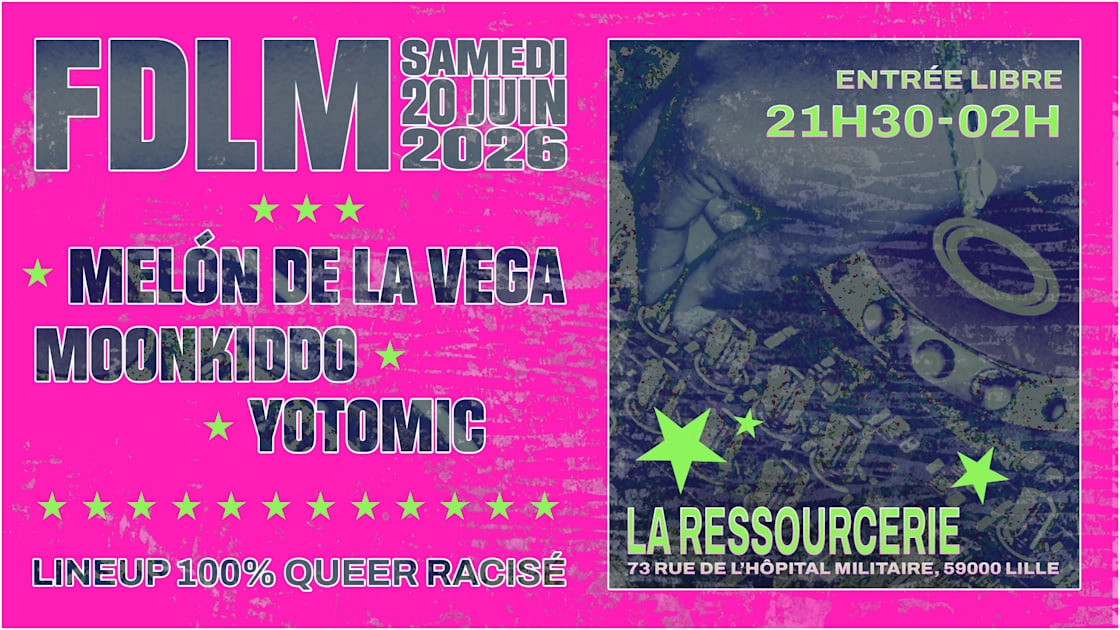 Line-Up 100% Queer Racisé - Fdlm À La Ressourcerie