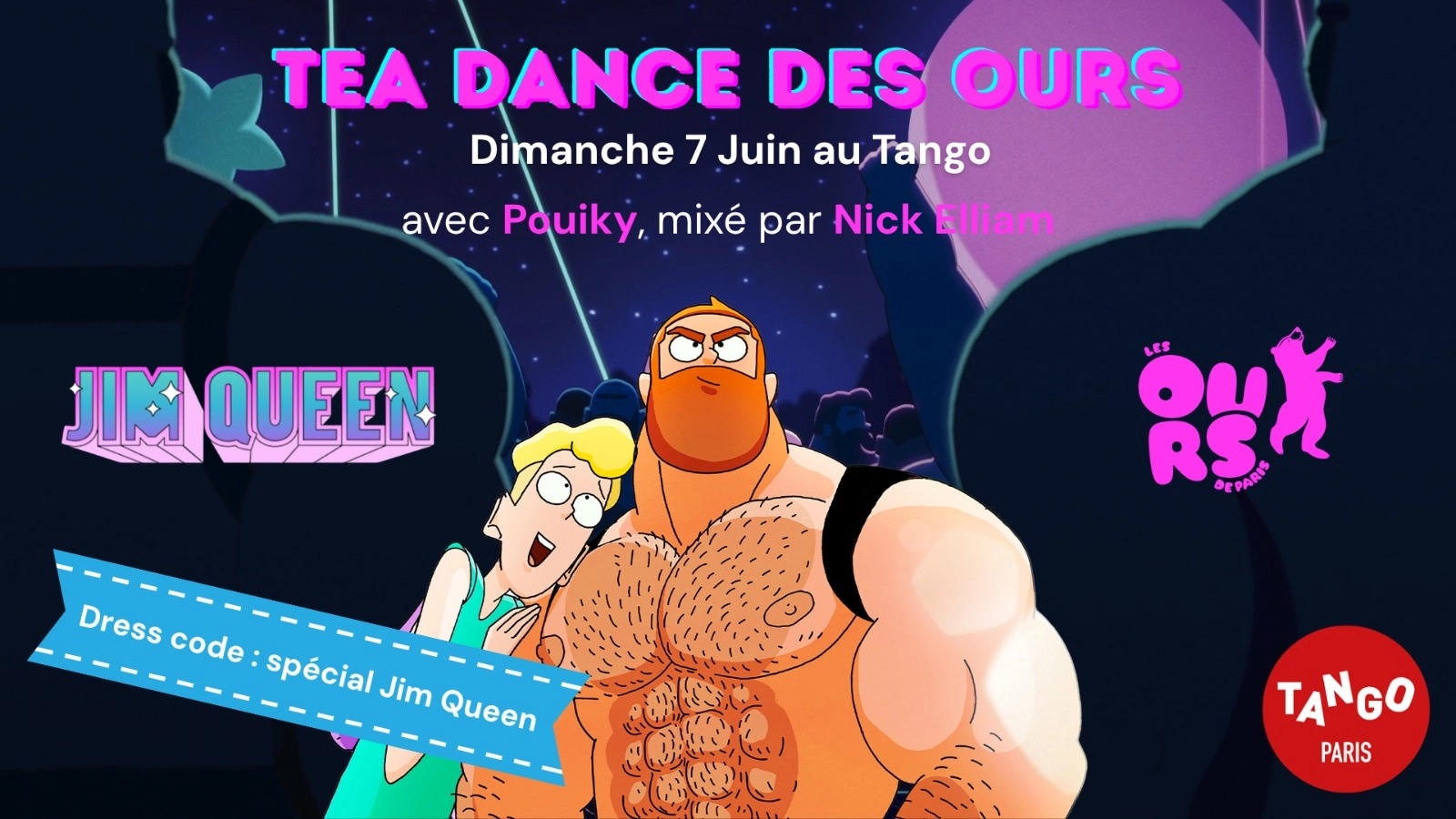 Tea Dance Spécial jim Queen